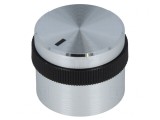 Buton rotativ cu indicator &Oslash; 6mm aluminiu și plastic