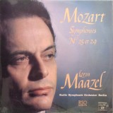 Vinil LP Mozart - Lorin Maazel, Radio Berlin &ndash; Symphonies No. 25 Et 29 (VG++), Clasica