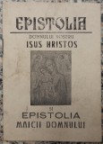 Epistolia Domnului Nostru Isus Hristos si Epistolia Maicii Domnului