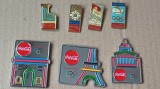 Insigna- Coca-Cola -Lot 7 bucati diferite-oferta