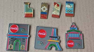 Insigna- Coca-Cola -Lot 7 bucati diferite-oferta foto
