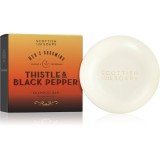 Scottish Fine Soaps Thistle &amp; Black Pepper șampon solid pentru barbati 100 g