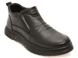 Ghete BITE THE BULLET negre, 86371, din piele naturala