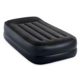 Saltea gonflabila cu pompa incorporata, 99x42x191cm, neagra, CMCLASS