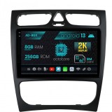 Cumpara ieftin Navigatie Mercedes Benz C-Class W203 (2000-2005), Android 13, X-Octacore 8GB RAM + 256GB ROM, 9.5 Inch - AD-BGX9008+AD-BGRKIT416