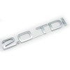 Emblema 2.0 TDI Crom Audi Portbagaj Spate ABS 16x2.5cm