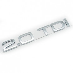 Emblema 2.0 TDI Audi spate portbagaj