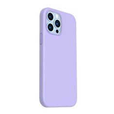 Husa compatibila cu apple iphone 14 pro, matte efect, camera ultra safe, htpmag, mov