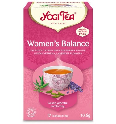 Ceai Bio Echilibrul Femeilor Yogi Tea 30.60gr foto