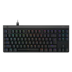 Tastatura gaming mecanica Logitech G515 TKL, Tactile Lightspeed, Layout US, Negru