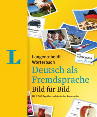 Langenscheidt Worterbuch Deutsch als Fremdsprache Bild fur Bild foto