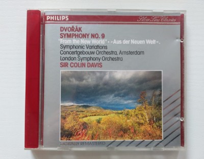 CD: Dvoř&amp;aacute;k - Concertgebouw Orchestra, Amsterdam / London Symphony Orchestra / Sir Colin Davis &amp;ndash; Symphony No. 9 &amp;middot; Symphonic Variations foto