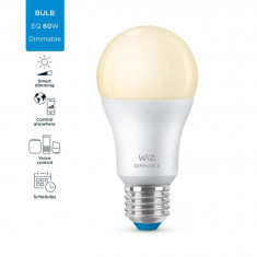 Bec led WiZ Wi-Fi Bluetooth 8W E27 2700K 806lm Philips 8718699786038