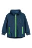 Jachetă softshell copii, H&amp;M, rezistenta la apa, 9-10 ani, Bleumarin