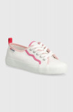 Superga tenisi 2750 CURLY BINDINGS femei, culoarea alb, S8138NW