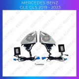 Lumini ambientale tweeter rotativ Mercedes GLE GLS W167, control original/telefon