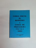 Codul Fiscal al Rom&acirc;niei / Codul de Procedură Fiscală &ndash; Ed. Moroșan, 2004