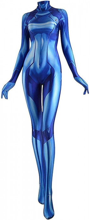 Pentru Cosplay Zero Suit Costum Samus Cosplay - Costum Metroid pentru Cosplay, H