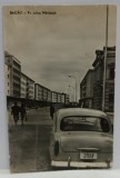 BACAU , PE CALEA MARASESTI , CARTE POSTALA ILUSTRATA , 1962