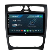 Cumpara ieftin Navigatie Mercedes Benz C-Class W203 (2000-2005), Android 12, P-Octacore 2GB RAM + 32GB ROM, 9 Inch - AD-BGP9002+AD-BGRKIT416