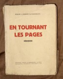 En tournant les pages Memoires/ Roxane J. Berindei Mavrocordato 1939