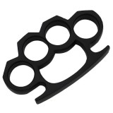 Cumpara ieftin Pumnal Box Autoaparare Ideallstore, Metal Negru, 11cm, 6.5cm, 0.5cm Grosime