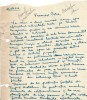 A3414N Corneliu Leu, scrisoare olografă semnată, 1949