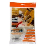 Sac pentru vidat haine 50x60cm, transparent, economisitor de spatiu