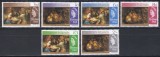 Cayman 1968 - Crăciun - Picturi de Rembrandt, Fabritius, MNH, Nestampilat