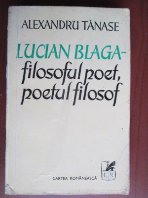 Lucian Blaga- filosoful poet, poetul filosof foto