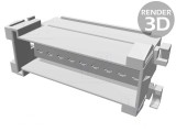 Conector cablu-cablu JPT tată negru PIN 18, TE Connectivity