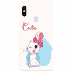 Husa silicon pentru Xiaomi Redmi S2, Rabbit