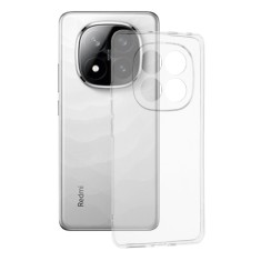Husa tpu pentru xiaomi redmi note 14 pro+, slim, clear foto