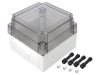 FIBOX Carcasa universala IP67 policarbonat MNX IP67PC125/100HT, IK08, 130x130x100mm
