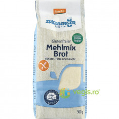 Mix de Faina Demeter pentru Paine, Pizza si Quiche fara Gluten Ecologic/Bio 500g