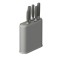 Set Cutite cu suport BergHOFF Balance, 6 piese, Otel, ABS, PP, Gri HighLine Cooking
