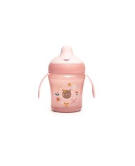 Cană antrenament, 200 ml, roz, forest, suavinex