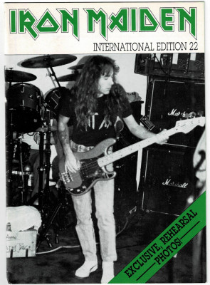 Iron Maiden - Fan Club Magazine, International Edition, No. 22 foto