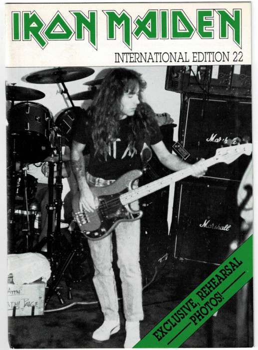 Iron Maiden - Fan Club Magazine, International Edition, No. 22