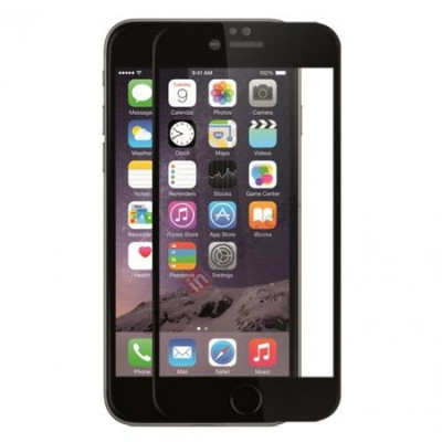 Folie sticla securizata Full Glue 5D pentru iPhone 6 / 6S, Negru foto