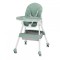 Scaun de masa 2 in 1, pliabil, verde, U-Grow