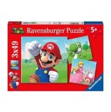 Cumpara ieftin Puzzle 3 in 1 - Super Mario, 147 piese