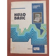 Hello basic- Luminita State