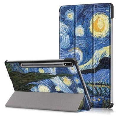 Husa pentru Tab S7 Plus / S8 Plus / S7 FE - Techsuit FoldPro - Starry Night foto