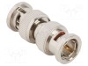 Adaptor BNC tată, 75&Omega;, izolație POM, Amphenol RF