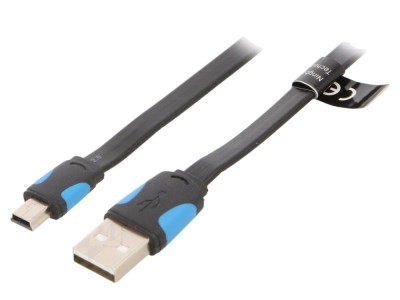 Cablu USB 2.0 A la Mini B 2m foto