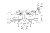 Pompa ulei PEUGEOT 307 (3A/C) (2000 - 2016) TOPRAN 721 209