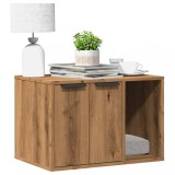 VidaXL Cutie litieră pisici stejar artizanal 60x40x40cm lemn prelucrat