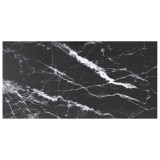 Cumpara ieftin Blat masa negru 100x50 cm 6 mm sticla securizata design marmura