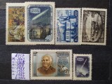 1957-Rusia-6 seturi-MNH+MH